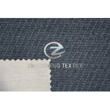 Tissu à tricoter en velours côtelé croisé pour canapé